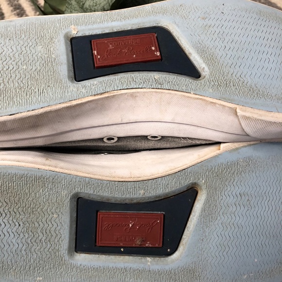 CONVERSE Grey Sneakers Size 8 EUC - Picture 6 of 12